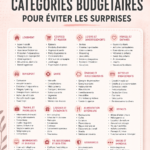 Femme souriante en train de gérer son budget avec des catégories bien définies