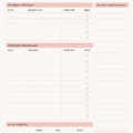 Modèle de budget sur un bureau avec un ordinateur et un stylo, illustration de la gestion financière