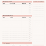Modèle de budget sur un bureau avec un ordinateur et un stylo, illustration de la gestion financière