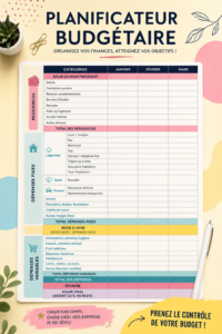 Femme utilisant Excel pour gérer son budget sur un ordinateur portable