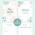 Femme utilisant un agenda pour planifier ses activités professionnelles.