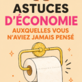 Illustration d'astuces économiques pour un budget maîtrisé, avec des éléments visuels évoquant la frugalité.