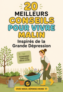 Astuces de vie frugale inspirées de la Dépression