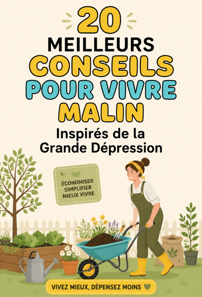 Astuces de vie frugale inspirées de la Dépression