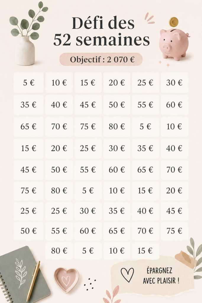 Femme souriante discutant du défi des 52 semaines pour améliorer son bien-être.