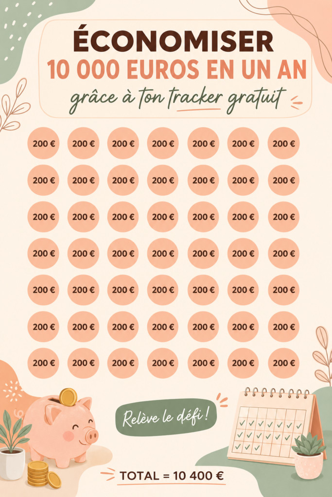 Image d'une femme utilisant un tracker de finances sur son ordinateur pour gérer ses économies.