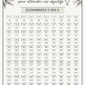 Illustration du défi des enveloppes pour économiser de l'argent de manière ludique