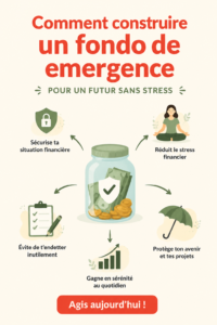 Fonds d'urgence : une méthode pour créer un avenir serein