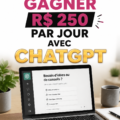 Femme utilisant ChatGPT pour discuter de méthodes de gain financier.