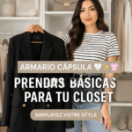 Garde-robe capsule avec vêtements essentiels pour un style moderne