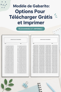 Gabarits gratuits à télécharger et imprimer pour différents projets.