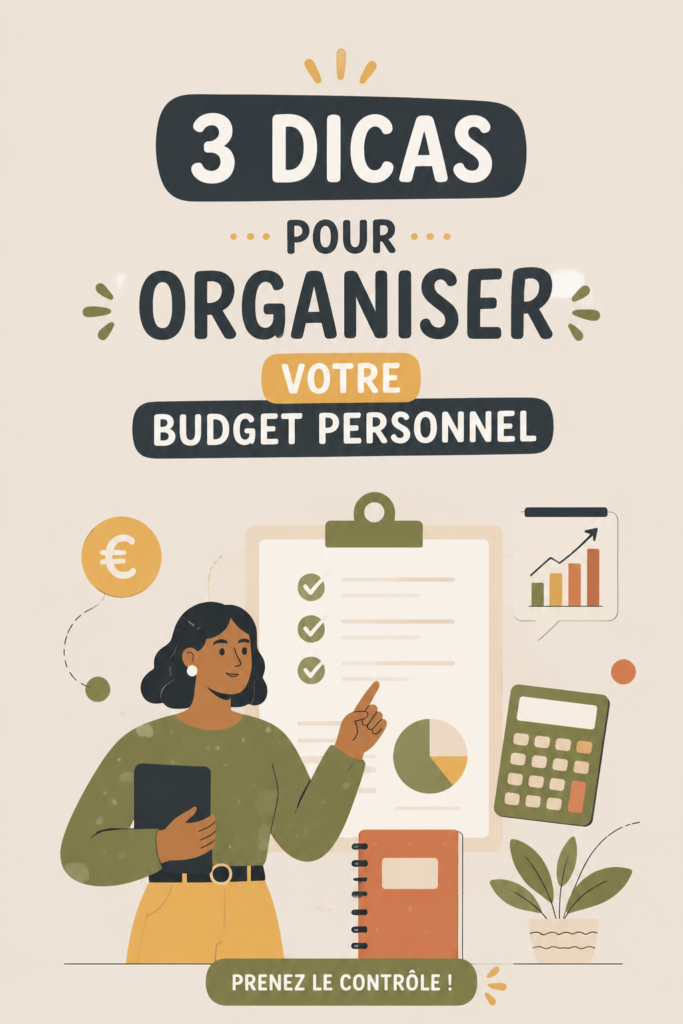 Une femme souriante montrant son budget sur un tableau