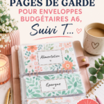 Modèles de pages de garde pour enveloppes budgétaires