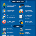 Illustration représentant la différence entre actifs et passifs en finance personnelle.