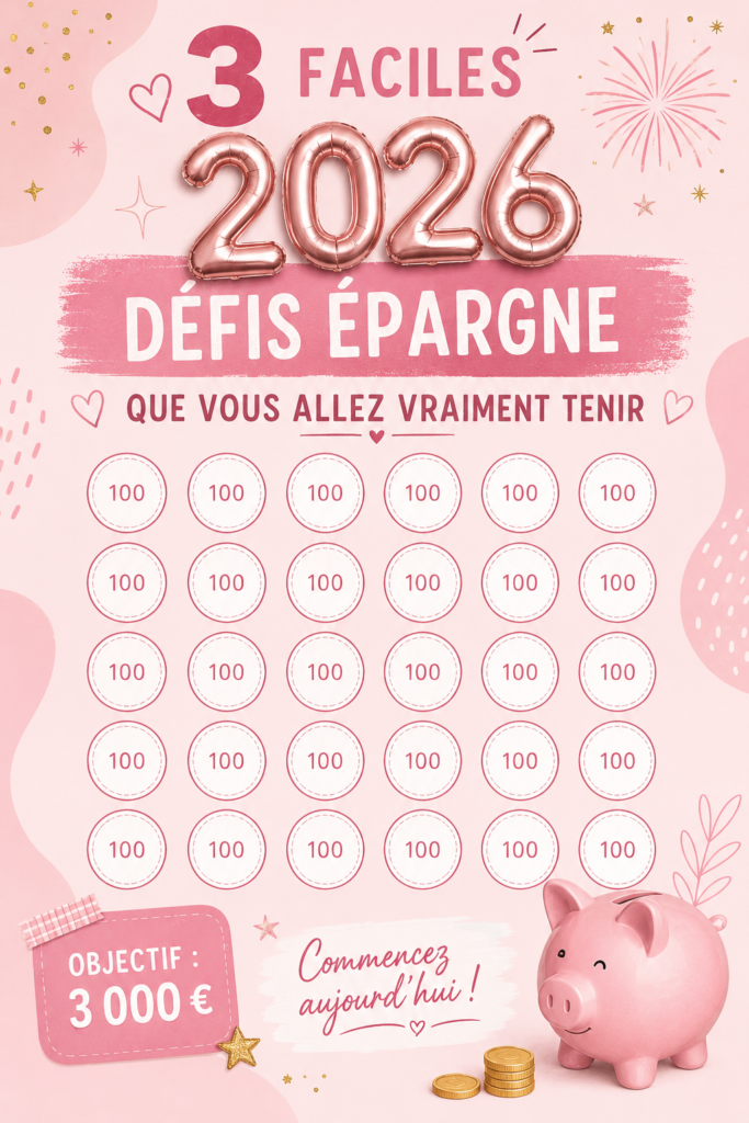 Femme souriante réfléchissant à de nouveaux défis d'épargne pour 2026.