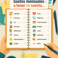 Femme regardant son budget mensuel sur son ordinateur