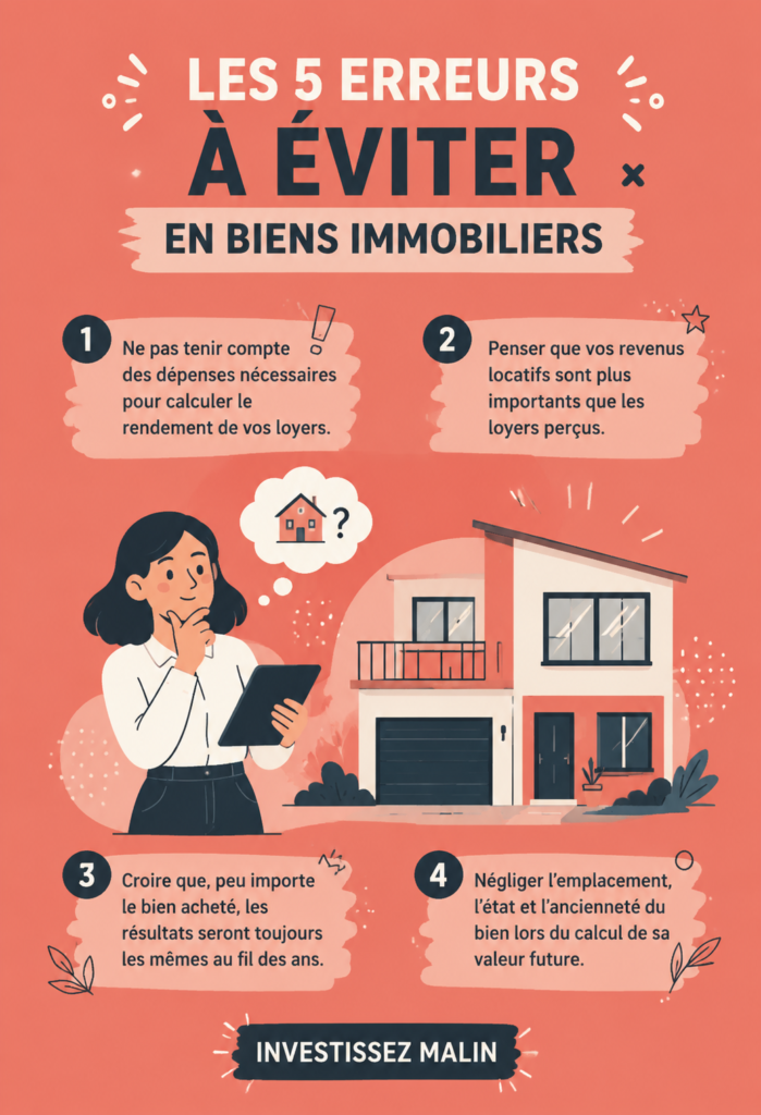 Femme réfléchissant à un investissement immobilier avec un carnet et un crayon