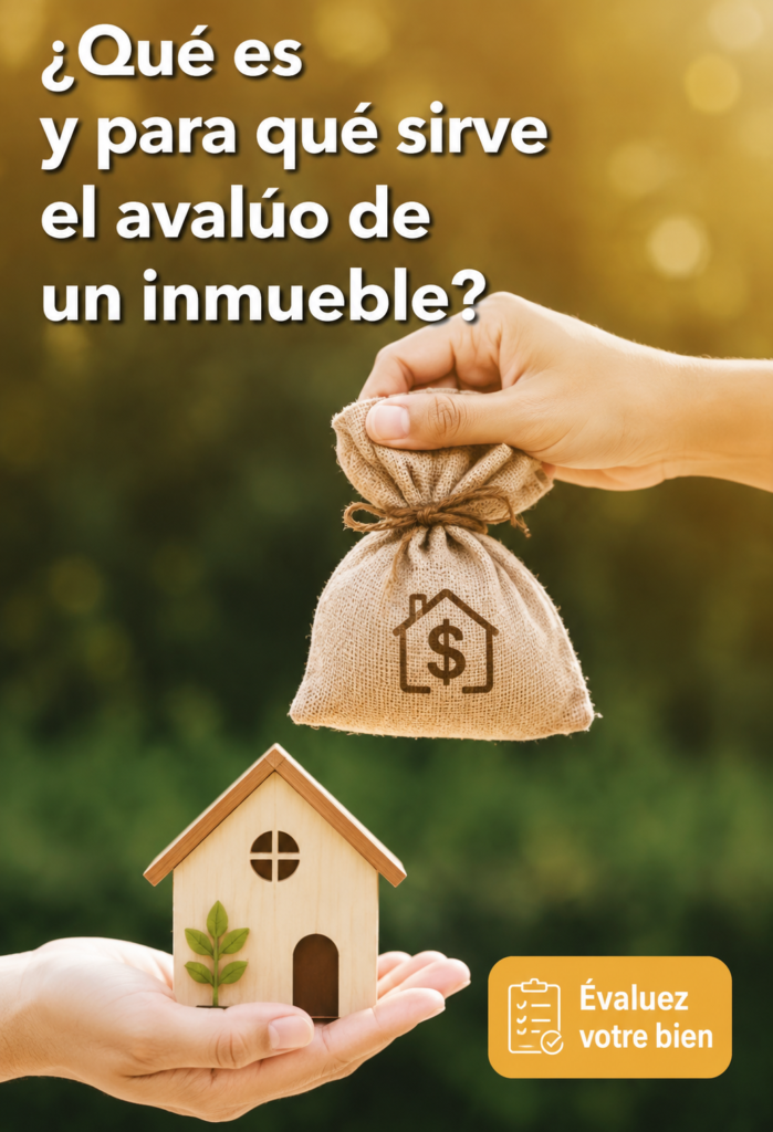 Image d'un professionnel effectuant une évaluation immobilière avec des documents et un ordinateur.