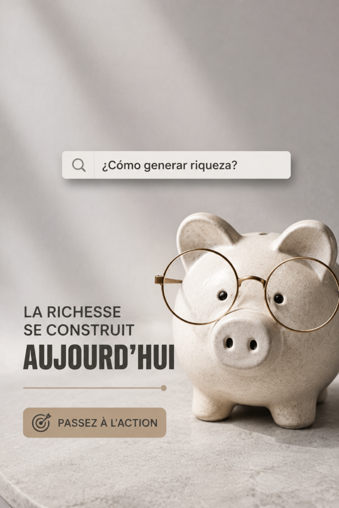 Femme souriante travaillant sur son ordinateur et réfléchissant à des stratégies pour générer de la richesse