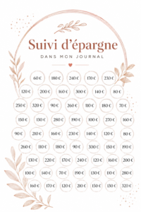 Une femme tenant un journal de budget pour suivre ses économies, symbolisant une gestion financière efficace.