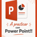 Femme utilisant PowerPoint pour une présentation professionnelle.