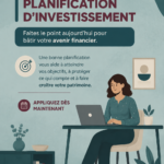 Femme prenant des notes lors d'une réunion de planification financière