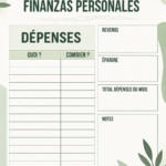Une femme utilise un planner pour organiser ses finances personnelles