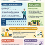 Femme explorant différents types de régimes financiers sur son ordinateur, des graphiques financiers à l'écran.