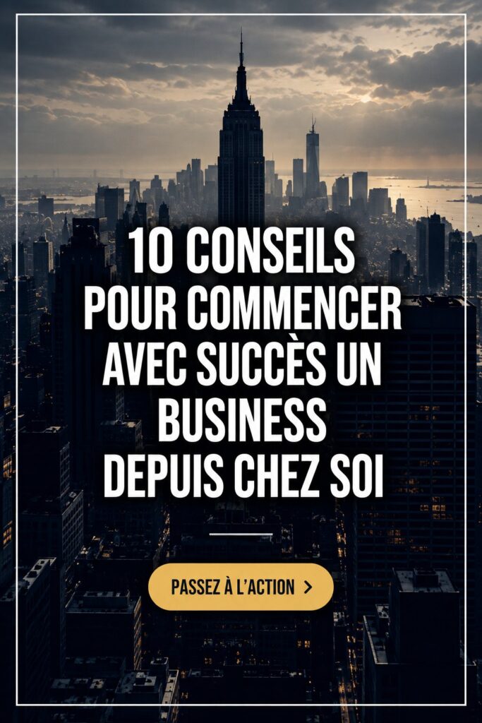 Femme souriante travaillant sur son ordinateur à la maison pour son entreprise