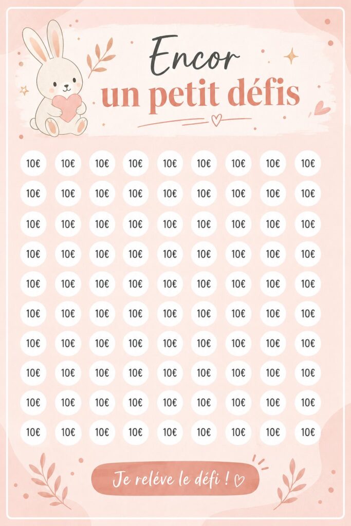 Femme souriante tenant un carnet de budget et un stylo, prête à relever des défis financiers.