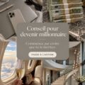 Femme souriante examinant des documents financiers pour atteindre ses objectifs de richesse.