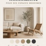 Décoration intérieure minimaliste avec un style moderne