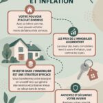 Une femme réfléchissant à des options d'investissement immobilier pendant une période d'inflation.