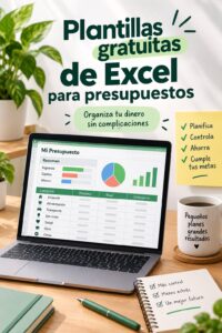 Modèle de budget Excel gratuit sur un écran d'ordinateur