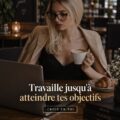 Femme en train de planifier ses objectifs financiers avec des documents et un ordinateur