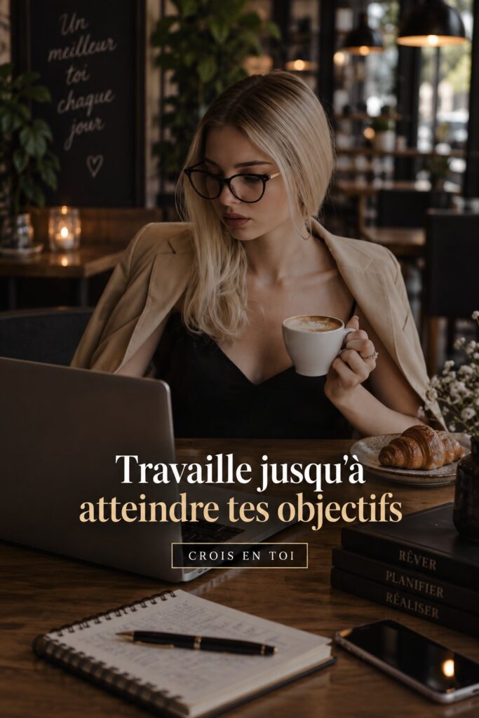Femme en train de planifier ses objectifs financiers avec des documents et un ordinateur