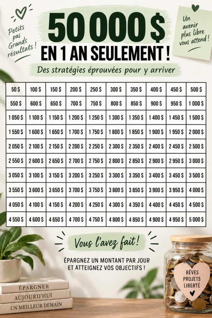 Illustration d'une femme examinant son budget pour économiser de l'argent.