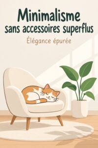 Femme souriante avec une tenue simple sans accessoires, illustrant la beauté du style épuré.