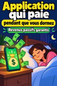 Femme utilisant une application sur son smartphone pour gagner de l'argent en ligne