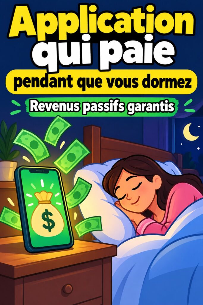 Femme utilisant une application sur son smartphone pour gagner de l'argent en ligne