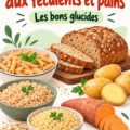 Un plat nutritif de lentilles et de légumes frais, symbolisant des féculents sains.
