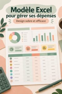 Femme en train d'utiliser une feuille de calcul Excel pour gérer son budget