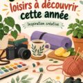 Femme souriante découvrant de nouveaux loisirs créatifs