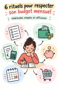 Femme examinant ses finances avec un ordinateur, illustrant la gestion de budget.