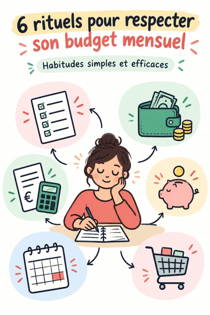 Femme examinant ses finances avec un ordinateur, illustrant la gestion de budget.