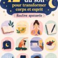 Femme préparant un environnement calme pour sa routine du soir