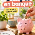 Femme consultant son compte bancaire sur un ordinateur portable, illustrant la gestion financière.